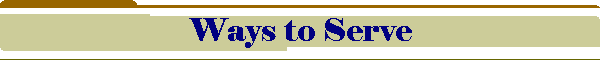 Ways to Serve