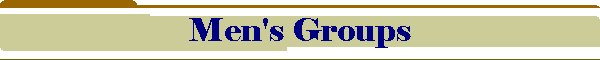 Men's Groups